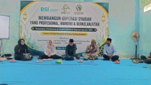 Mandiri Secara Ekonomi dan Berantas Riba, Pondok Pesantren Ini Gandeng Dinas Koperasi dan BSI
