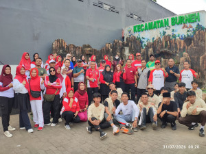 Sambut Dirgahayu RI, Gelar Pengobatan Gratis dan  Senam Bersama,