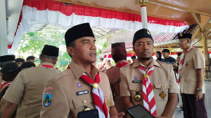 Bupati Bangkalan, Lepas Kontingen Jambore Nasional Ke -12